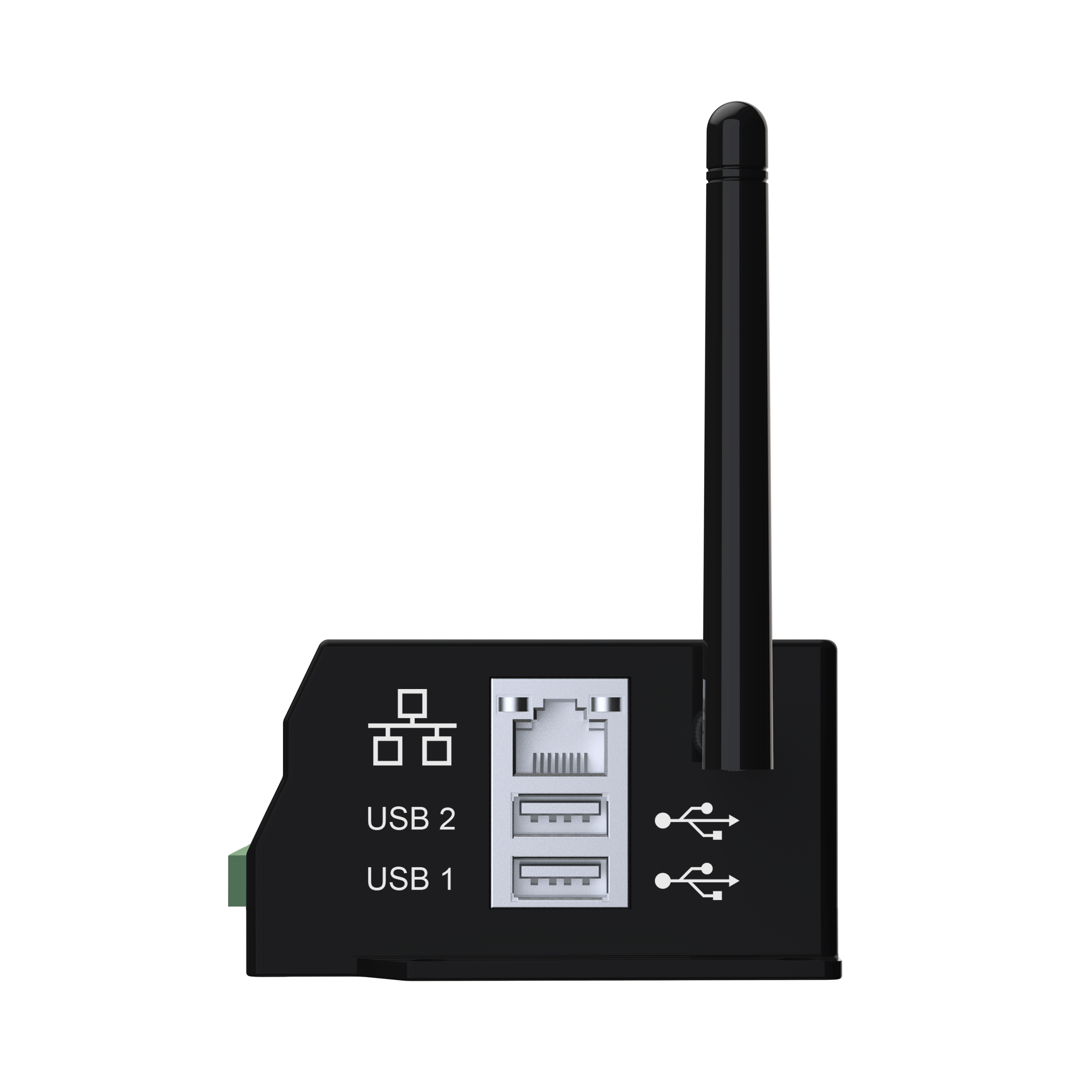센스웨이 와이파이 코어 USB 입력 및 DC 전압 포트 구성