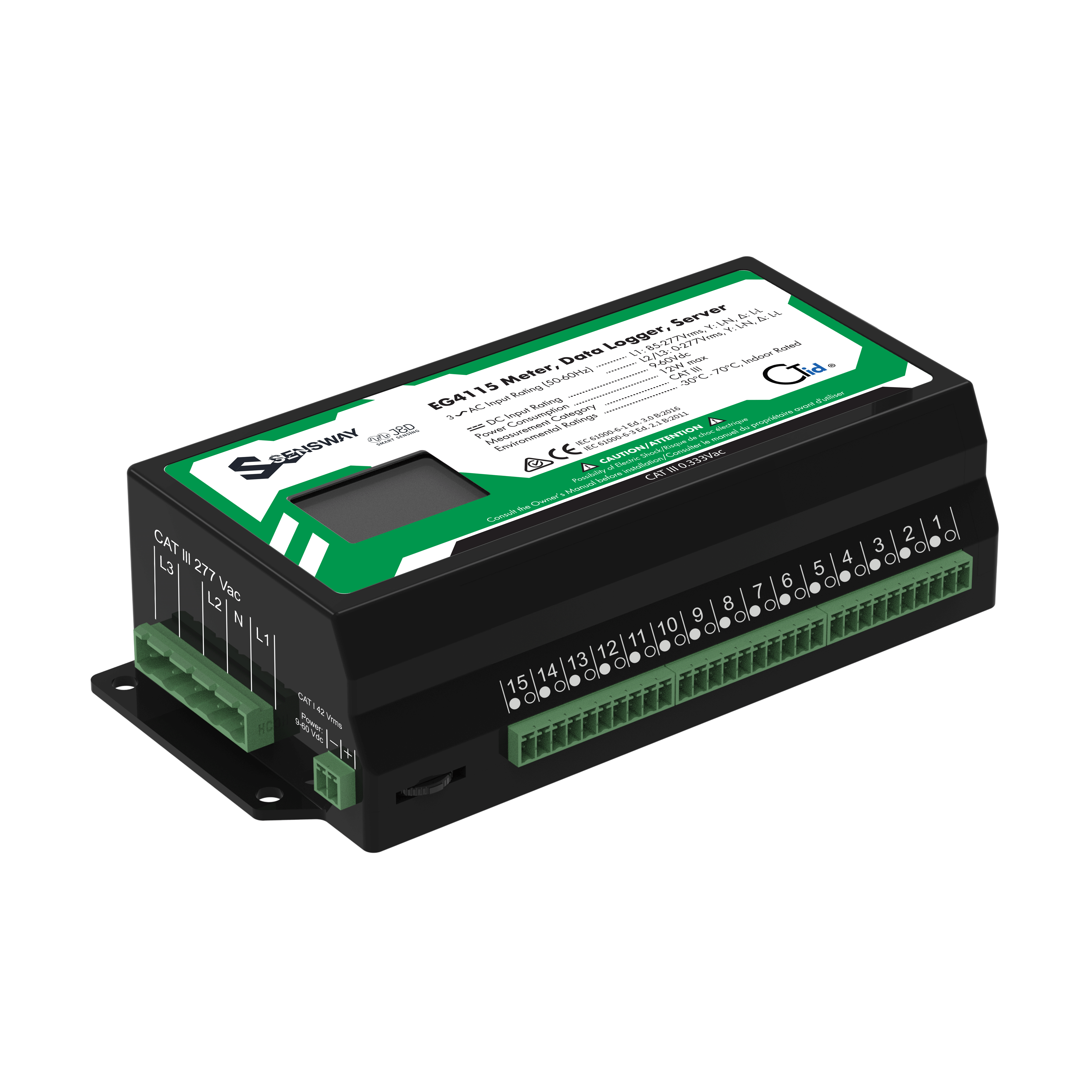 ZEB 인증용 센스웨이 코어 에너지 모니터링 장비