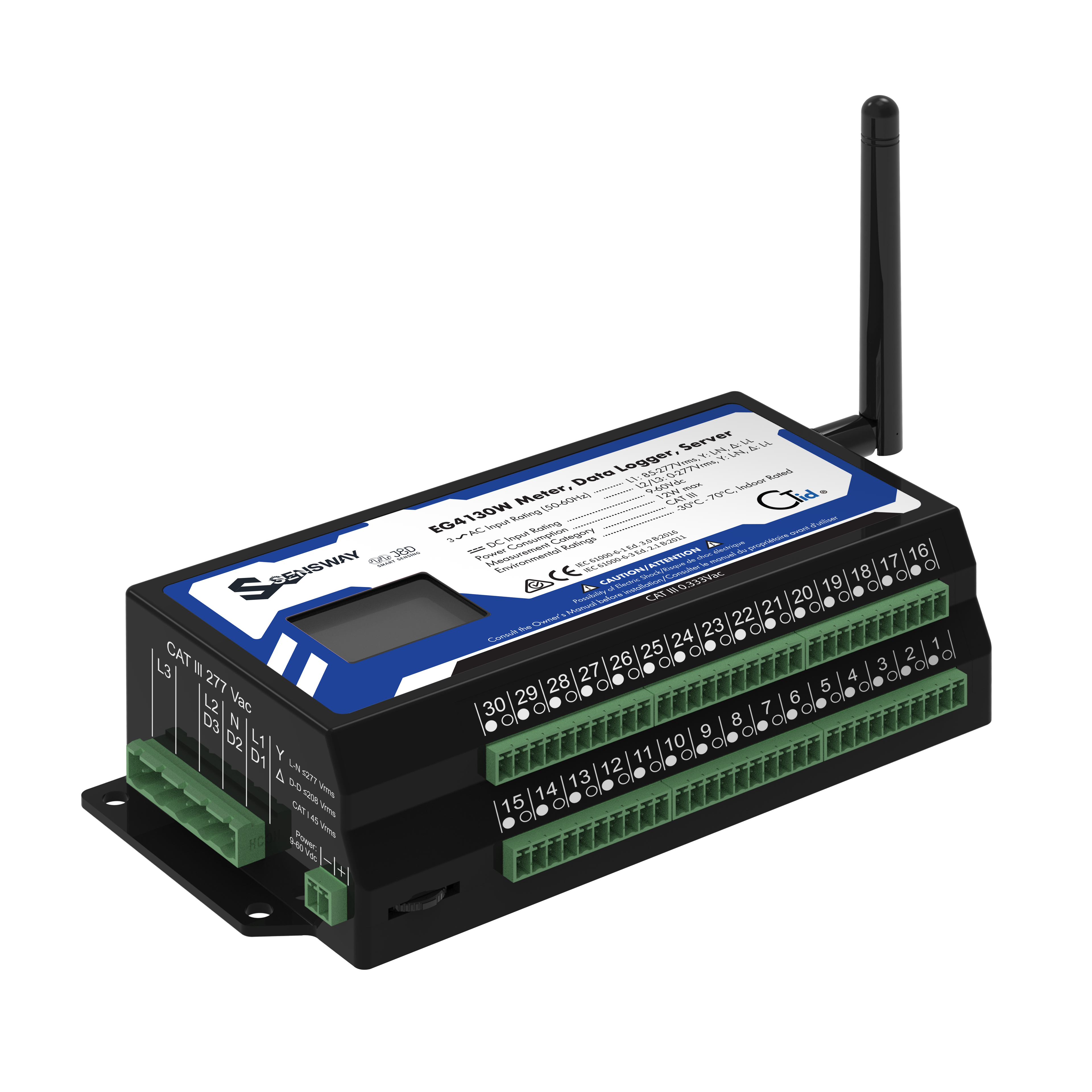 센스웨이 와이파이 프로 산업용 무선 에너지 모니터링 시스템